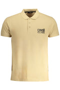 Tricou Polo Bărbați Cavalli Class Bej