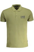 Tricou Polo Bărbați Cavalli Class Verde