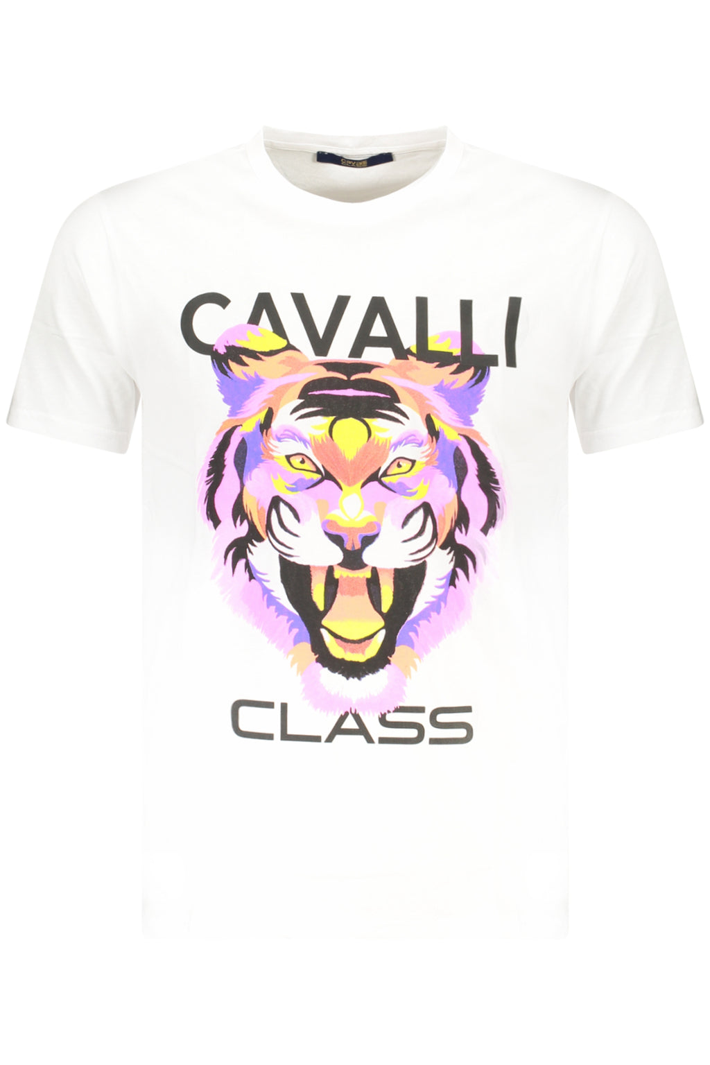 Tricou Bărbați Cavalli Class Alb