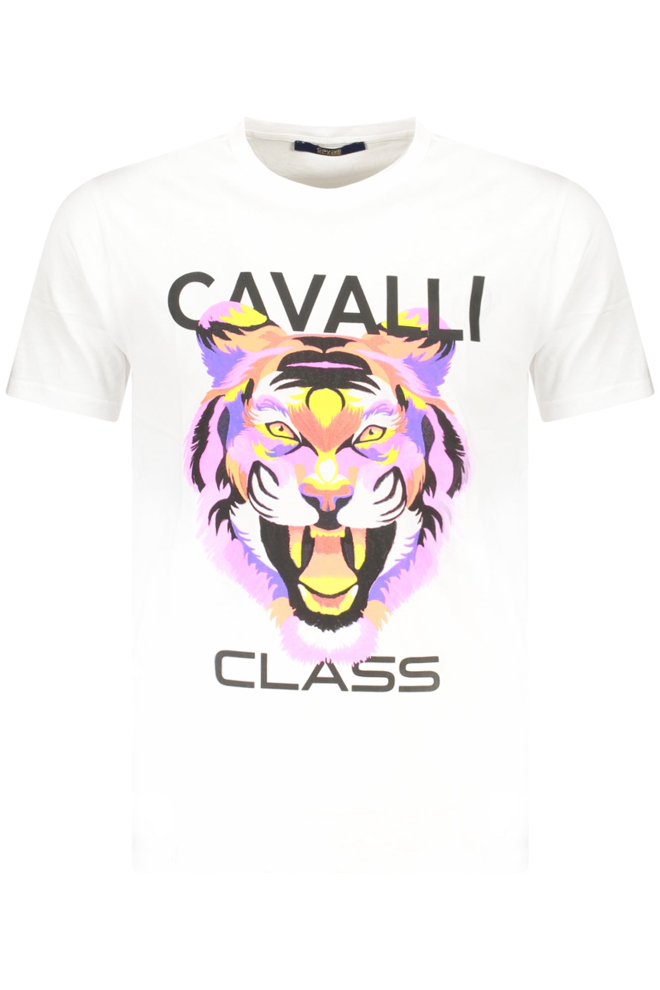 Tricou Bărbați Cavalli Class Alb