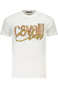 Tricou Bărbați Cavalli Class Alb