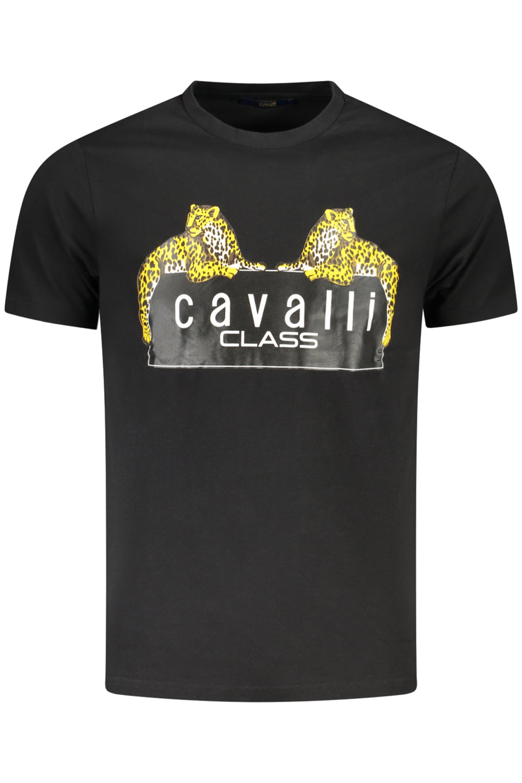 Tricou Bărbați Cavalli Class Negru