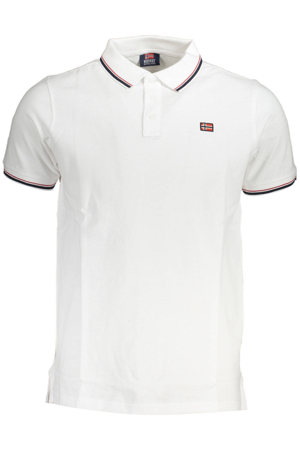 Tricou Polo Bărbați Norway 1963 Alb