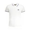 Tricou Polo Bărbați Cavalli Class Alb