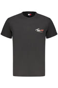 Tricou Bărbați Tommy Hilfiger Negru